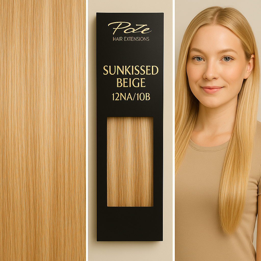 Micro Ring Extensions Premium - 12NA/10B Solkysset Beige