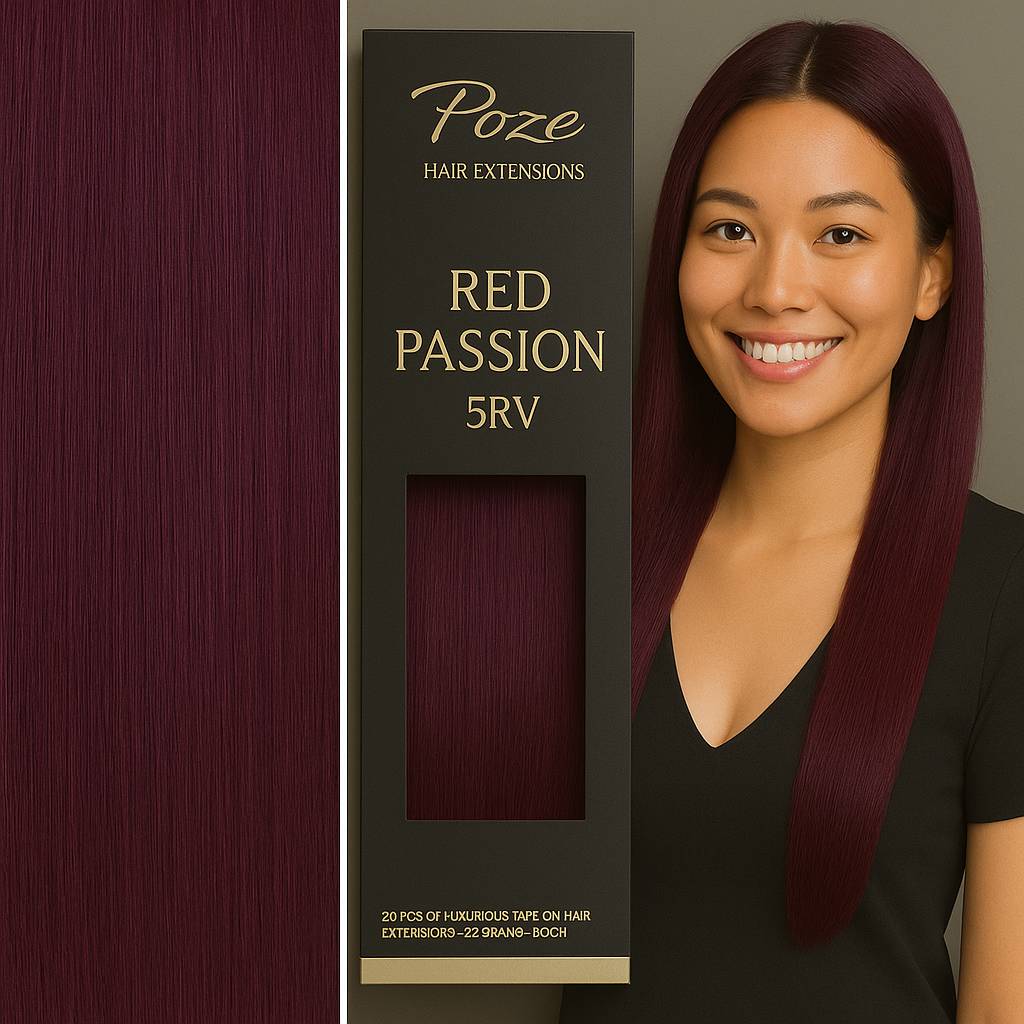Keratin / Nail Hair Standard - 5RV Rød Lidenskap