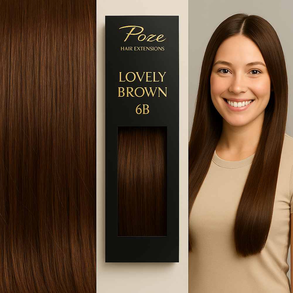 Keratin / Negle hår Standard - 6B Lovely Brown