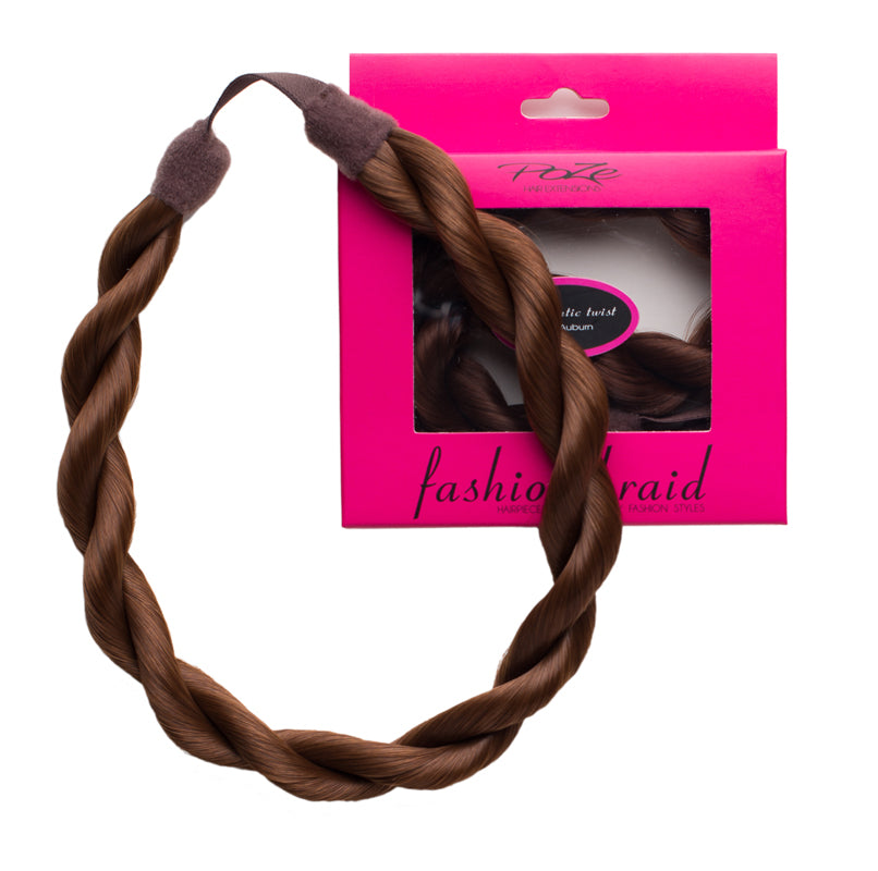 Poze Fashion Flette - Romantisk Tvist Lys Kobberbrun 7BK