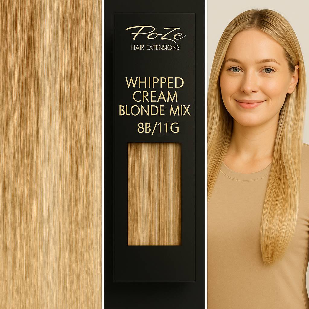 Hårtrense Premium - 8B/11G Pisket Krem Blond
