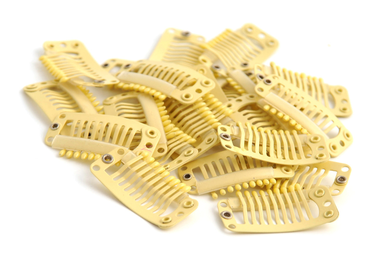 Single Clips Blond - 12 stk